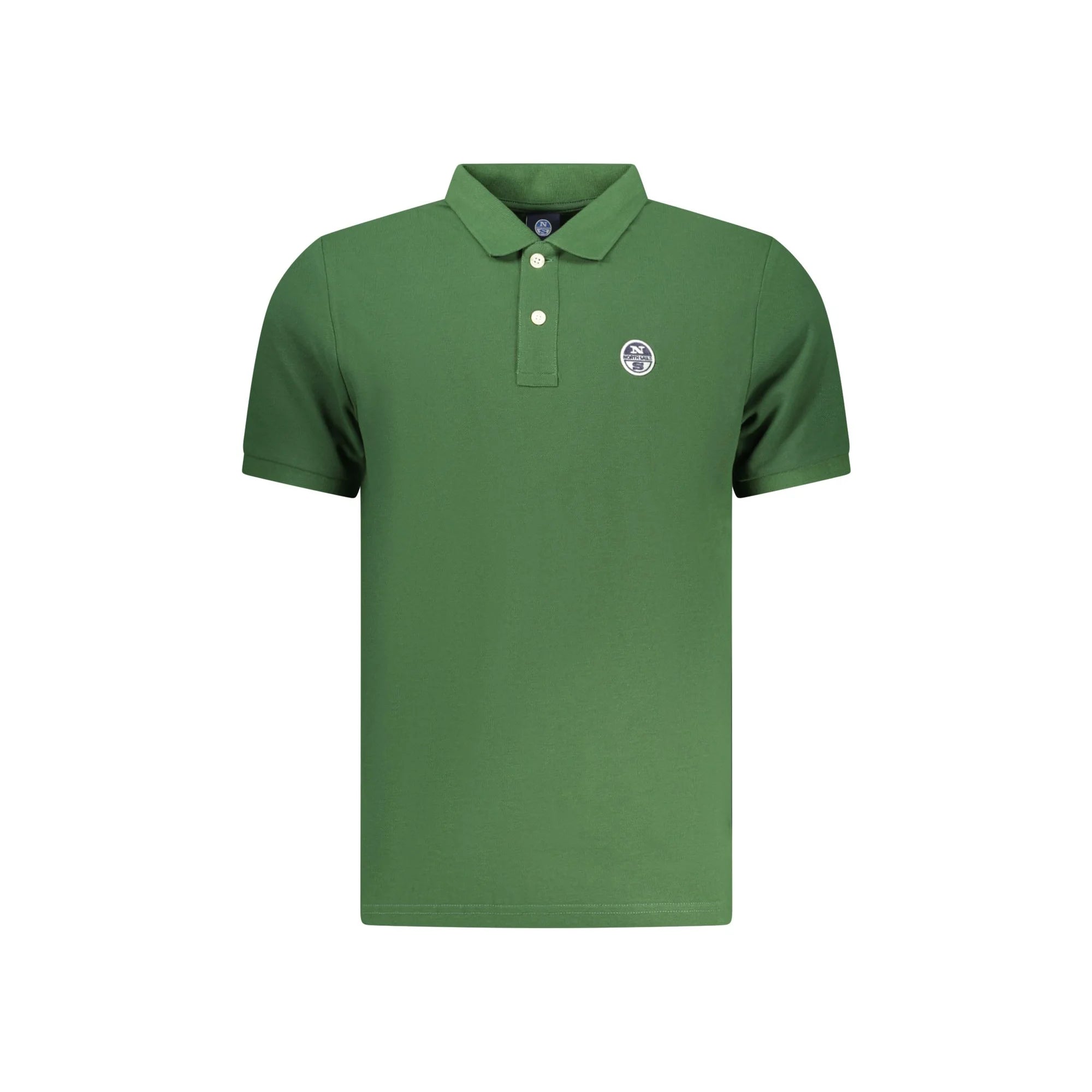 NORTH SAILS POLO MANICHE CORTE UOMO VERDE