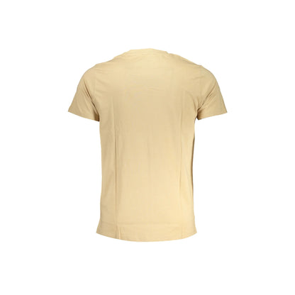 Cavalli Class T-Shirt Maniche Corte Uomo Beige Stampa - vista 2