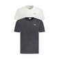 Fila T-Shirt Maniche Corte Uomo Bianca Stampa Logo Bianco - foto prodotto