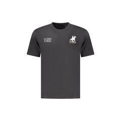 U.S. Grand T-Shirt Μανίκια Κοντά Άνδρας Μαύρη Εκτύπωση Λογότυπο