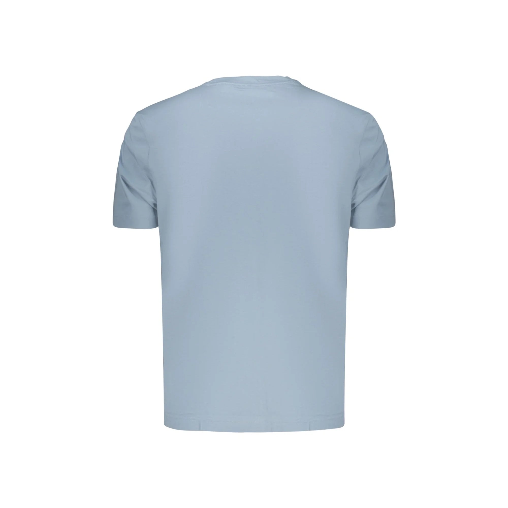 BOSS T-SHIRT MANICHE CORTE UOMO AZZURRO