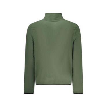 Norway 1963 Felpa Uomo Verde Mezza Zip Pile Applicazione Logo Felpe - vista 2