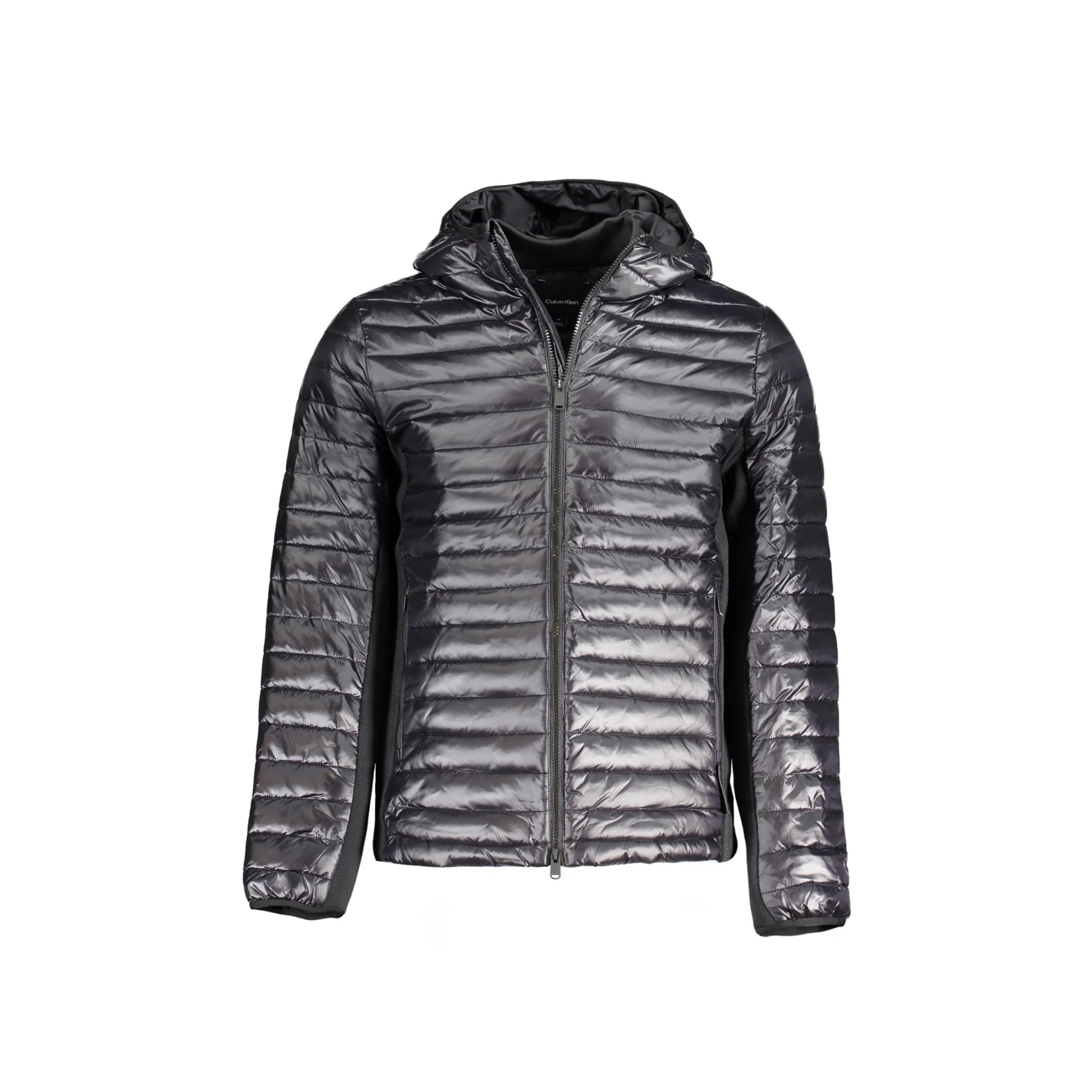 Calvin Klein Giubbotto Maniche Lunghe Uomo Nero Zip Logo Giubbotti e Giacche - foto prodotto