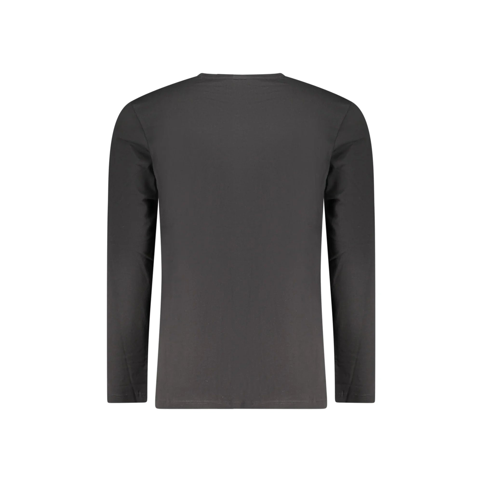 BOSS T-SHIRT MANICHE LUNGHE UOMO NERO