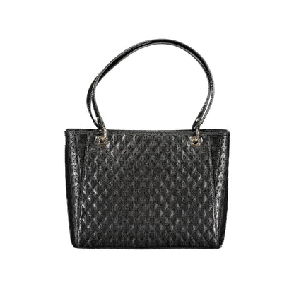 GUESS JEANS Borsa Donna a Spalla Nera Yarmilla con Scomparti e Zip Borse nero - vista 2
