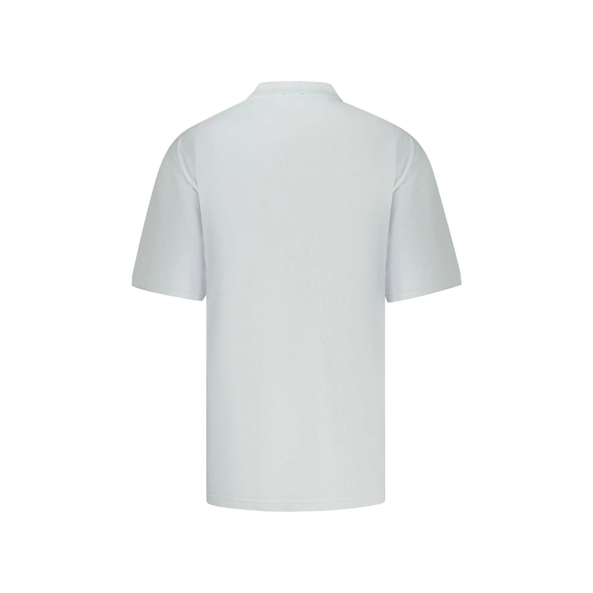 RIFLE POLO MANICHE CORTE UOMO AZZURRO