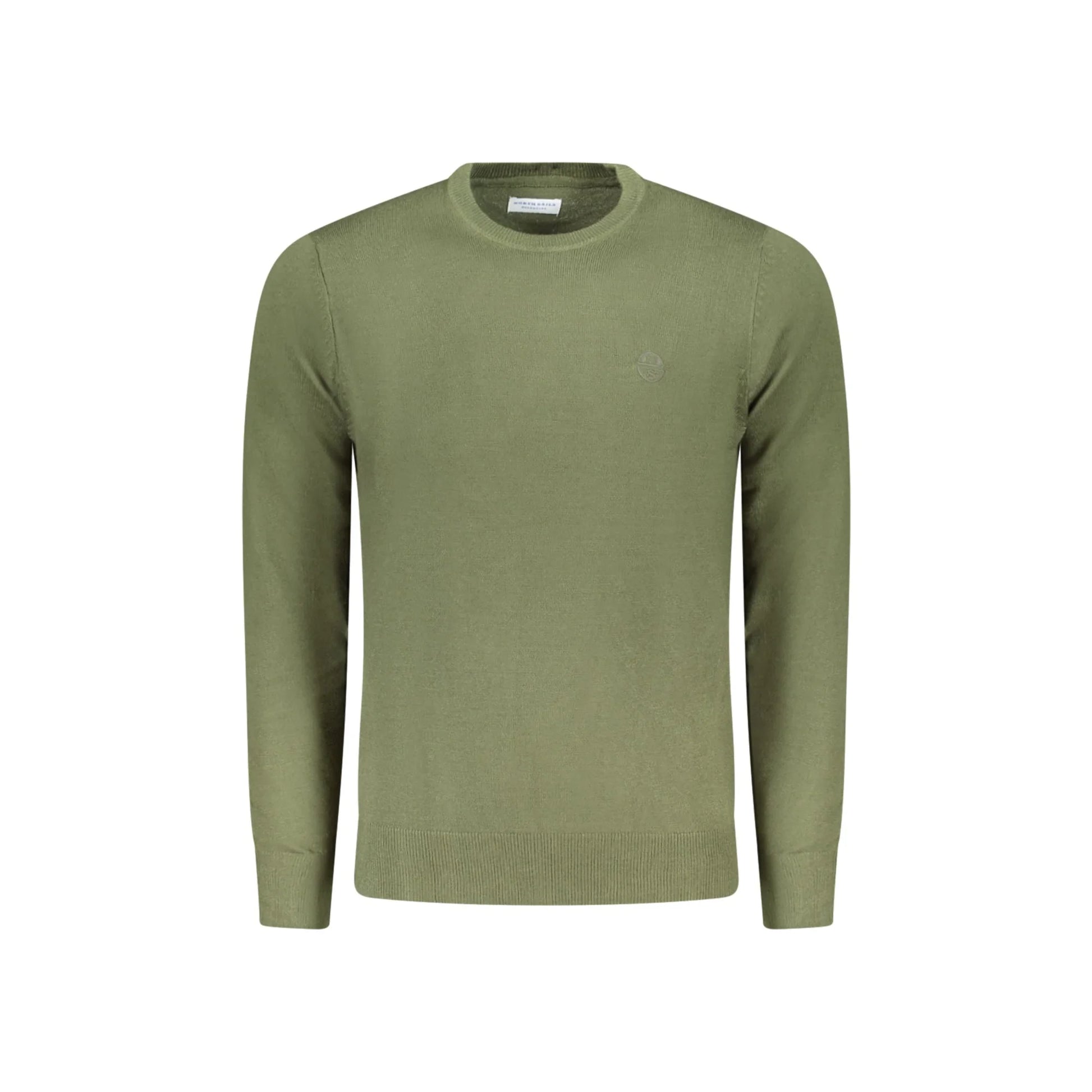 North Sails Maglia Uomo Verde Girocollo con Logo Maglie - foto prodotto