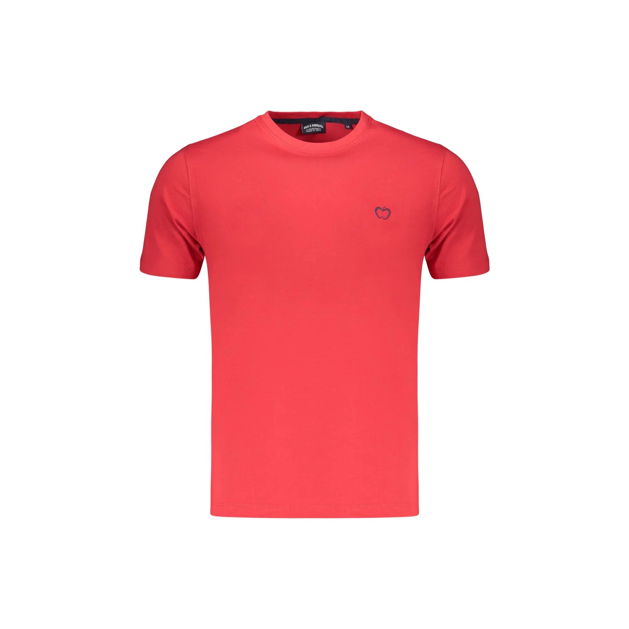 BACI&ABBRACCI T-SHIRT MANICHE CORTE UOMO ROSSO