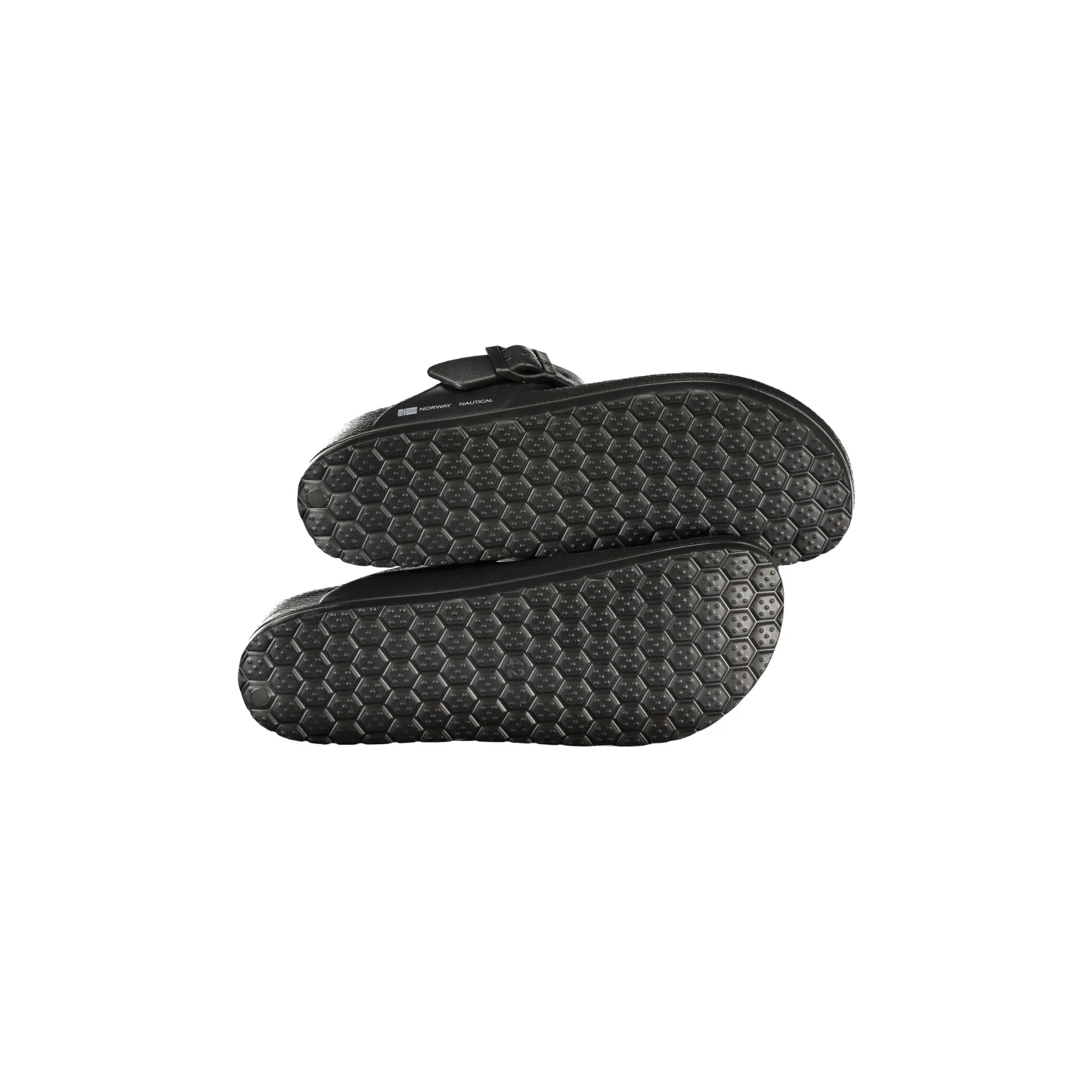 NORWAY 1963 CALZATURA CIABATTA UOMO NERO
