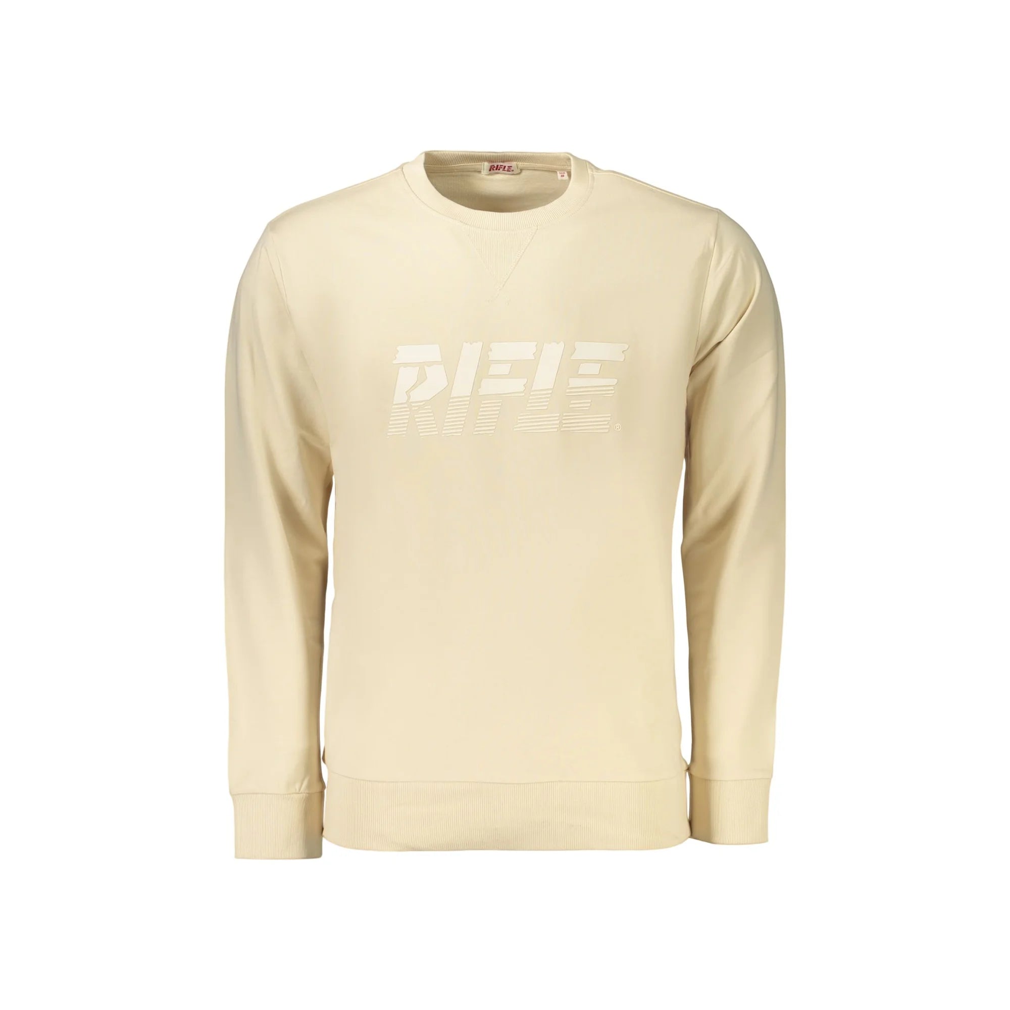 RIFLE FELPA SENZA ZIP UOMO BEIGE