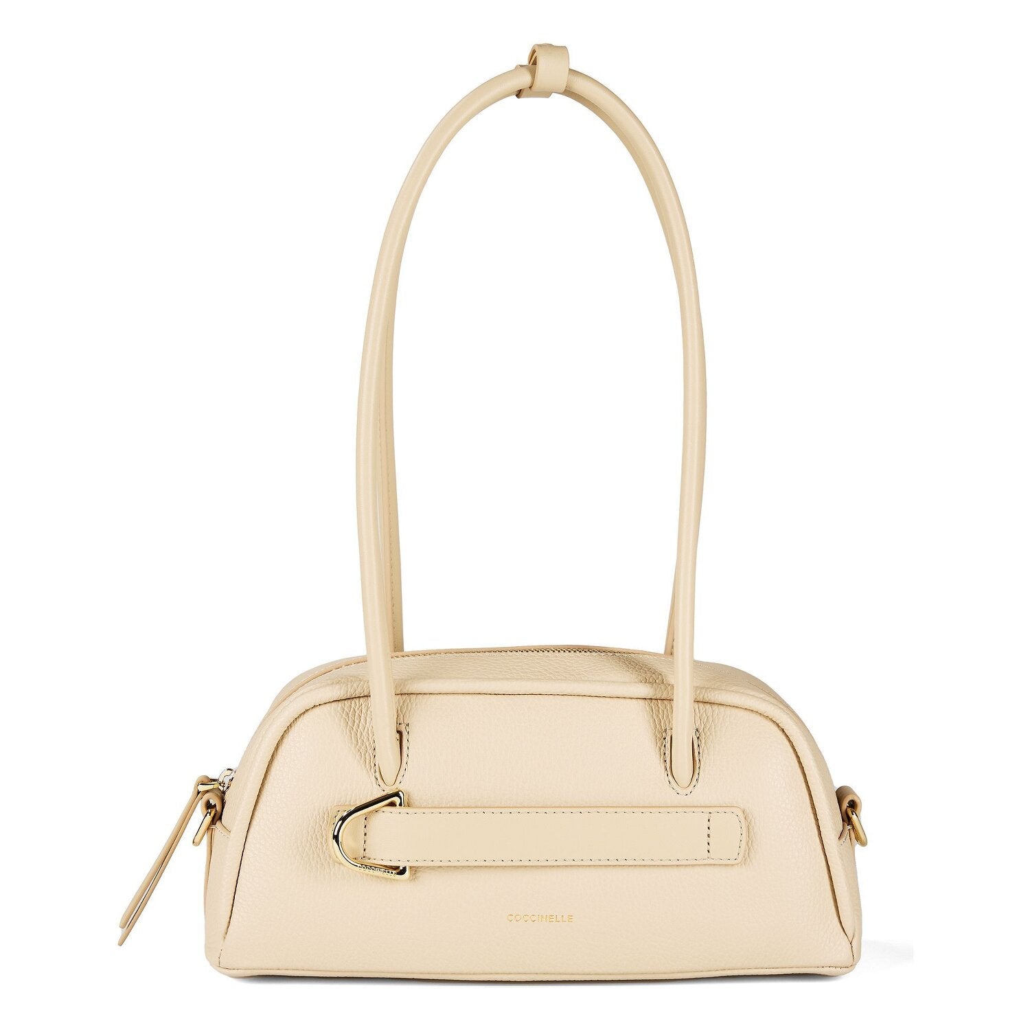 Coccinelle Borsa a Spalla Pelle Donna Beige Logo Borse - foto prodotto