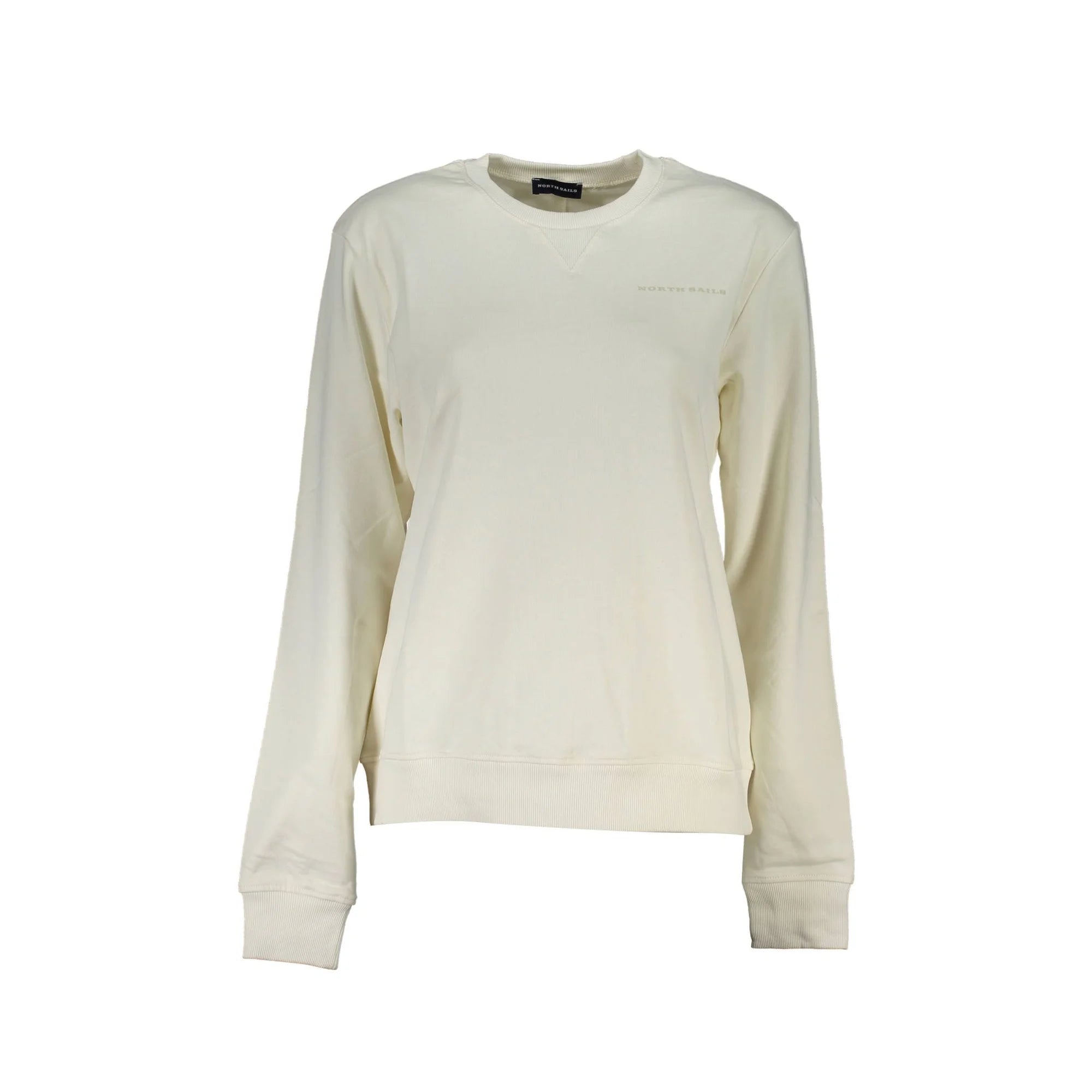 NORTH SAILS FELPA SENZA ZIP DONNA BIANCO