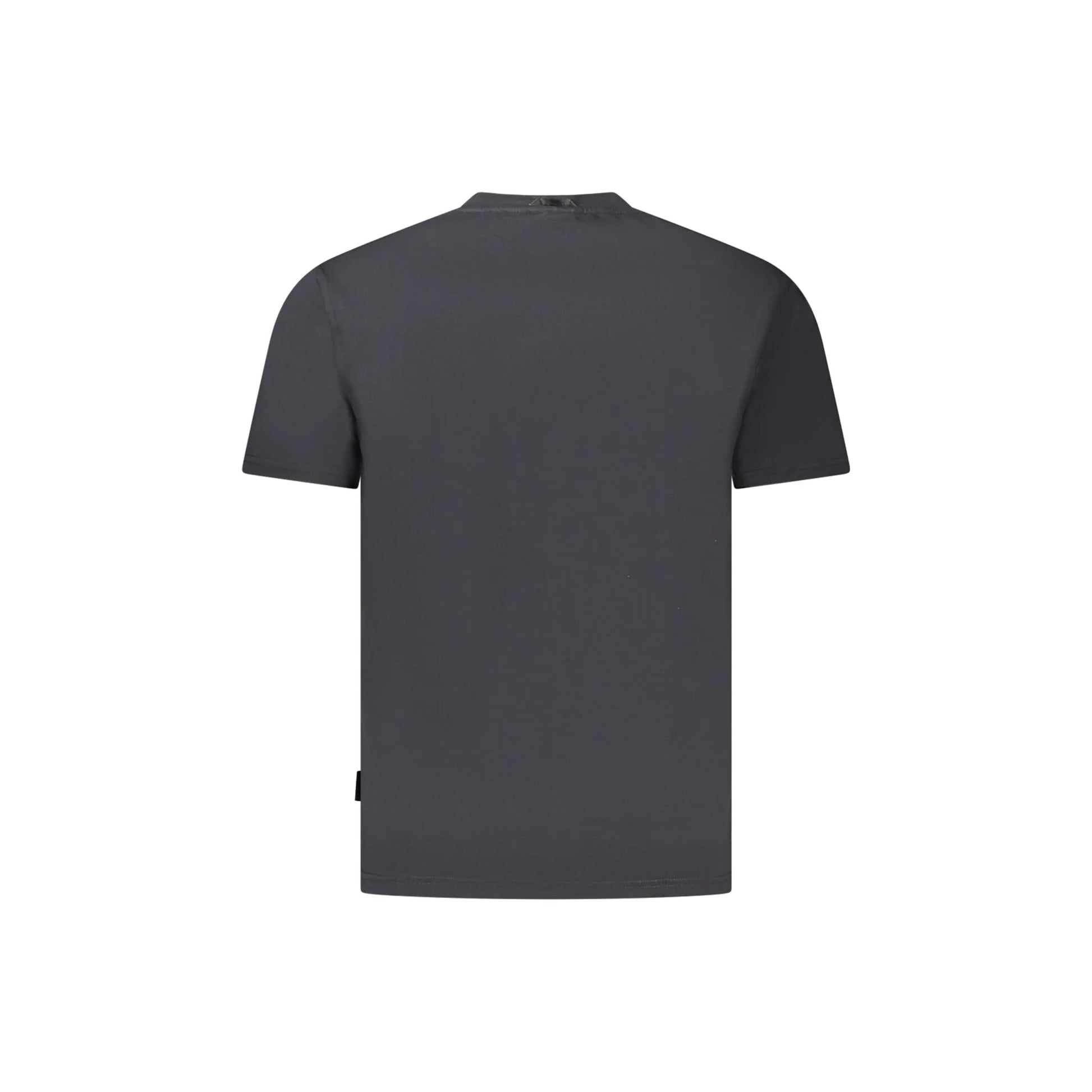 Napapijri T-Shirt Maniche Corte Uomo Nera Stampa Logo nero - vista 2