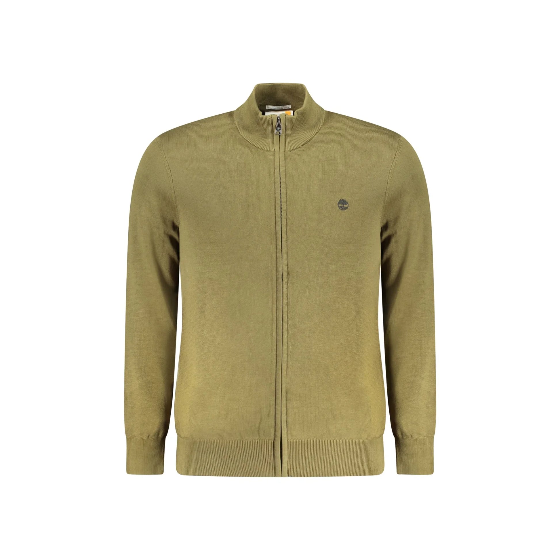 Timberland Maglia Cardigan Uomo Verde Ricamo Maglie - foto prodotto