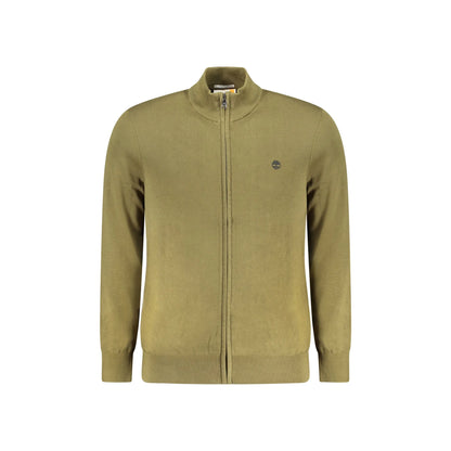 Timberland Maglia Cardigan Uomo Verde Ricamo Maglie - foto prodotto