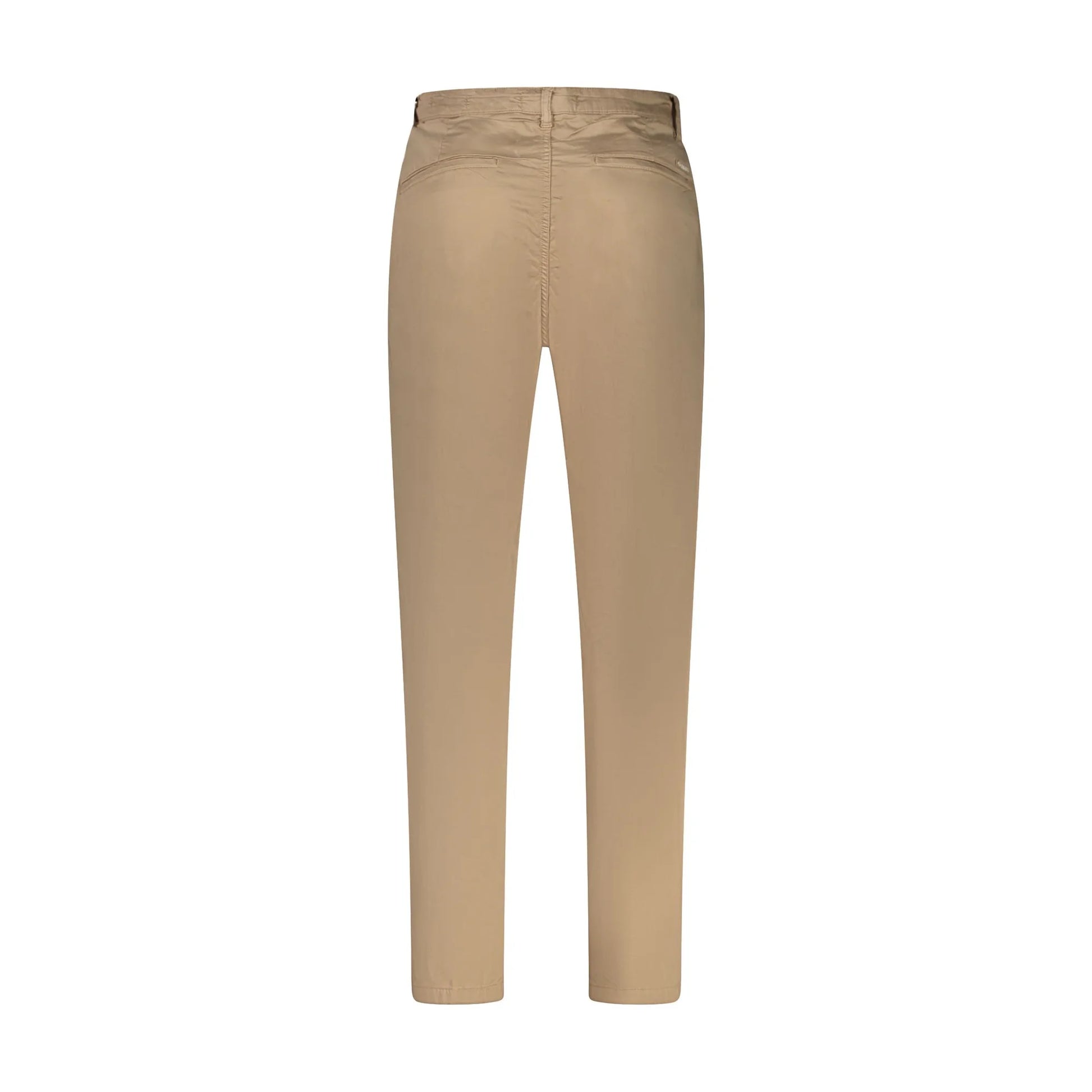 Guess Jeans Pantaloni Uomo Marrone Logo - vista 2