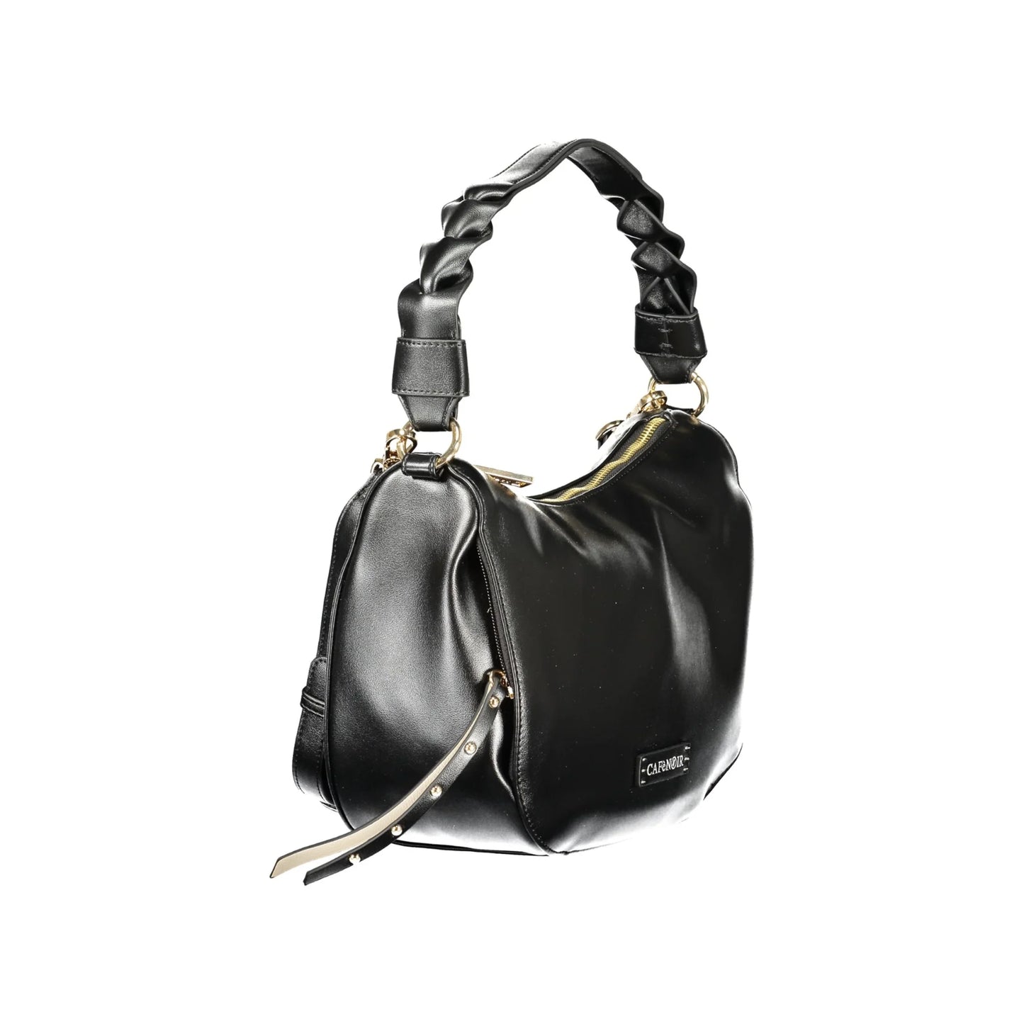 Cafenoir Borsa a Tracolla Donna Nera Logo Borse nero - vista 3