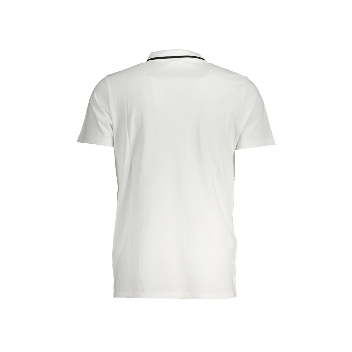 Fila Polo Maniche Corte Uomo Bianca Applicazione bianco - vista 2