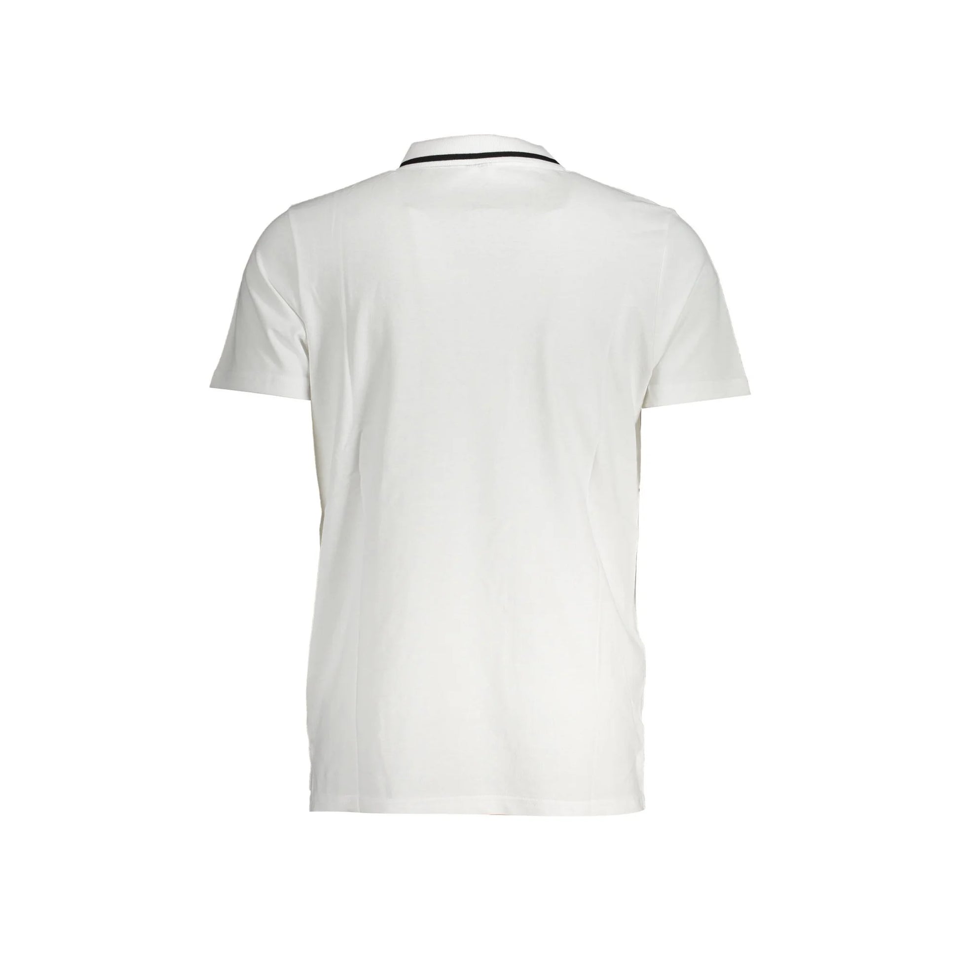 Fila Polo Maniche Corte Uomo Bianca Applicazione bianco - vista 2