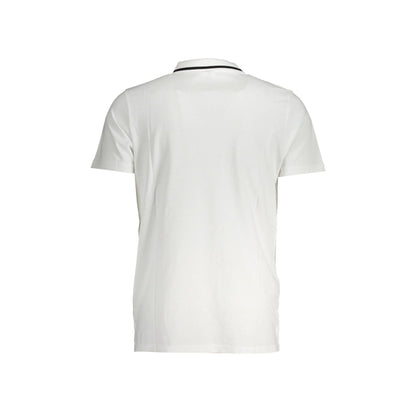 Fila Polo Maniche Corte Uomo Bianca Applicazione bianco - vista 2