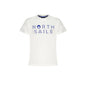 North Sails T-Shirt Maniche Corte Bambino Bianca Stampa Logo Bianco - foto prodotto