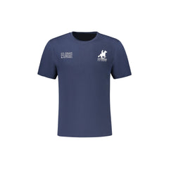 U.S. Grand Polo Camiseta de Manga Corta Hombre Azul Estampada