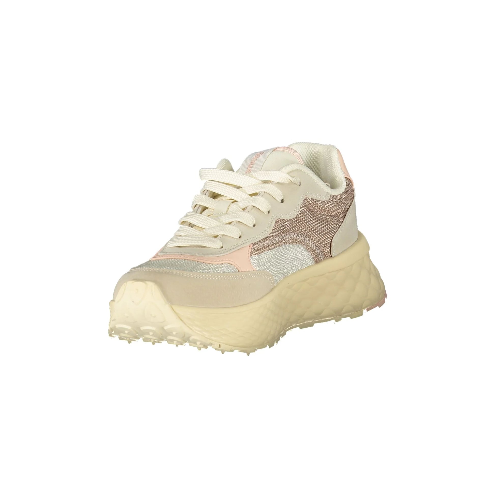Blauer Sneakers donna beige