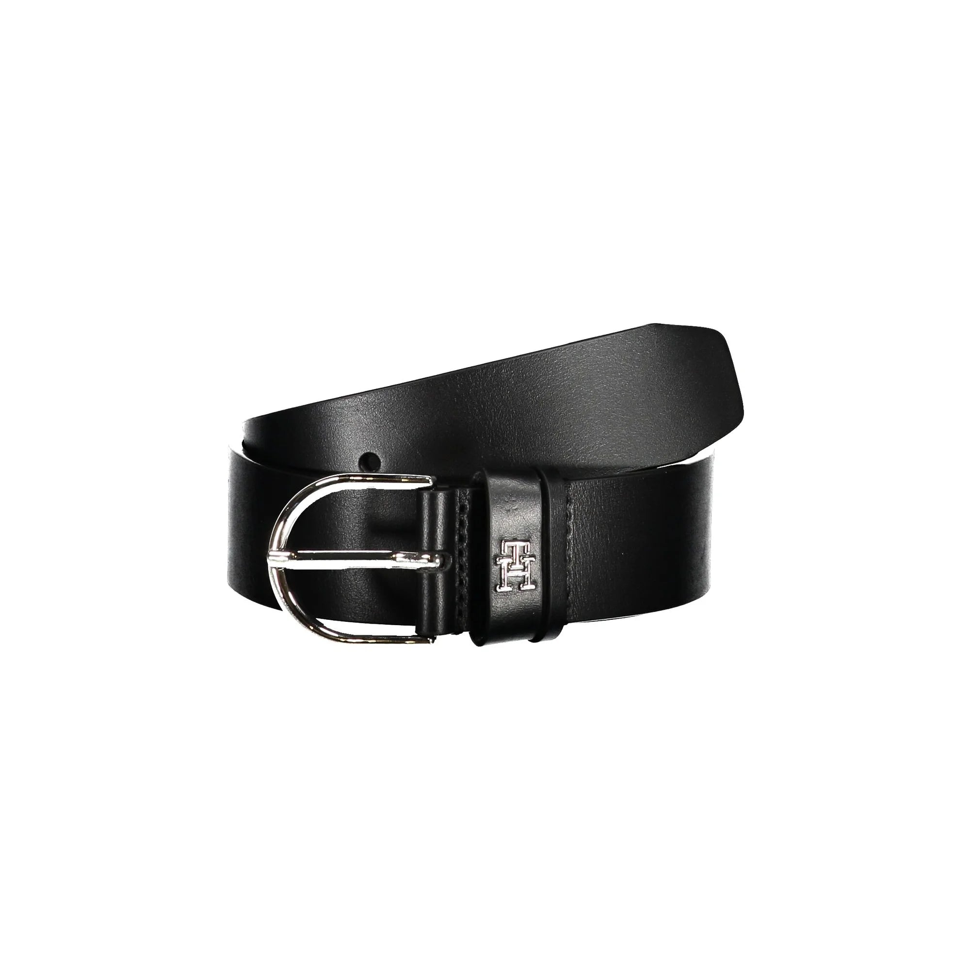 TOMMY HILFIGER CINTURA IN PELLE DONNA NERO
