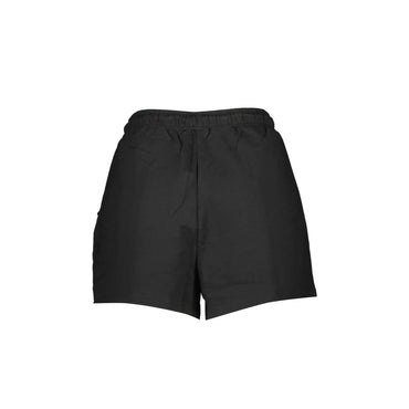 Fila Short Donna Nero Ricamo Pantaloni - vista 2