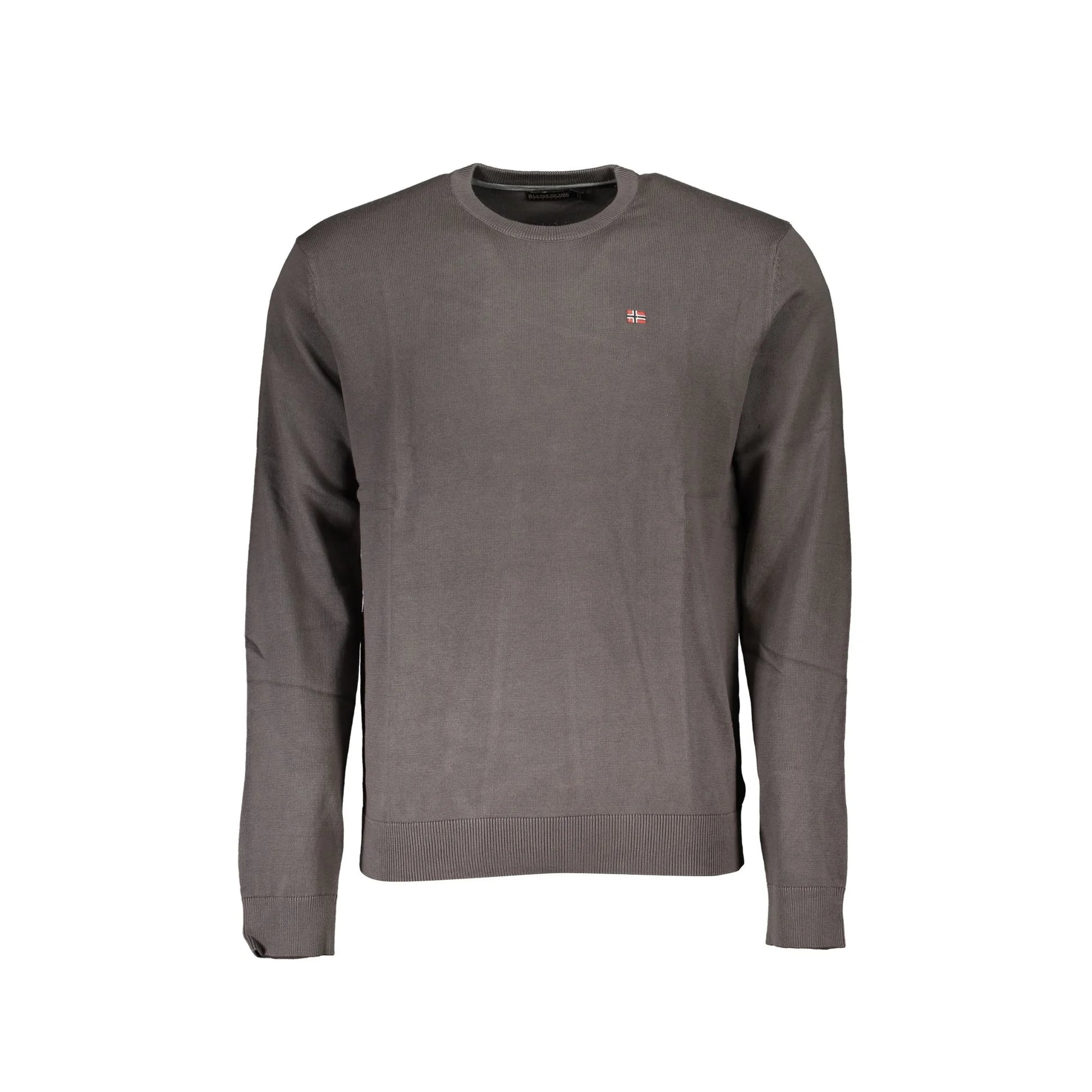 Napapijri Maglia Uomo Grigia Ricamo Maglie Grigio - foto prodotto