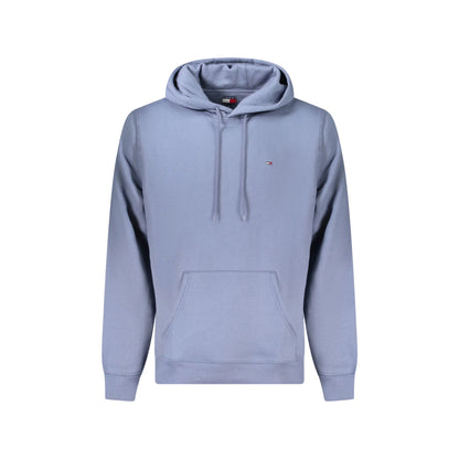 Tommy Hilfiger Felpa Uomo Blu Cappuccio Felpata Ricamo Logo Felpe - foto prodotto
