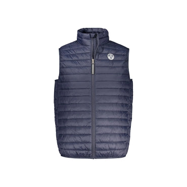 North Sails Smanicato Uomo Blu con Logo Giubbotti e Giacche - foto prodotto