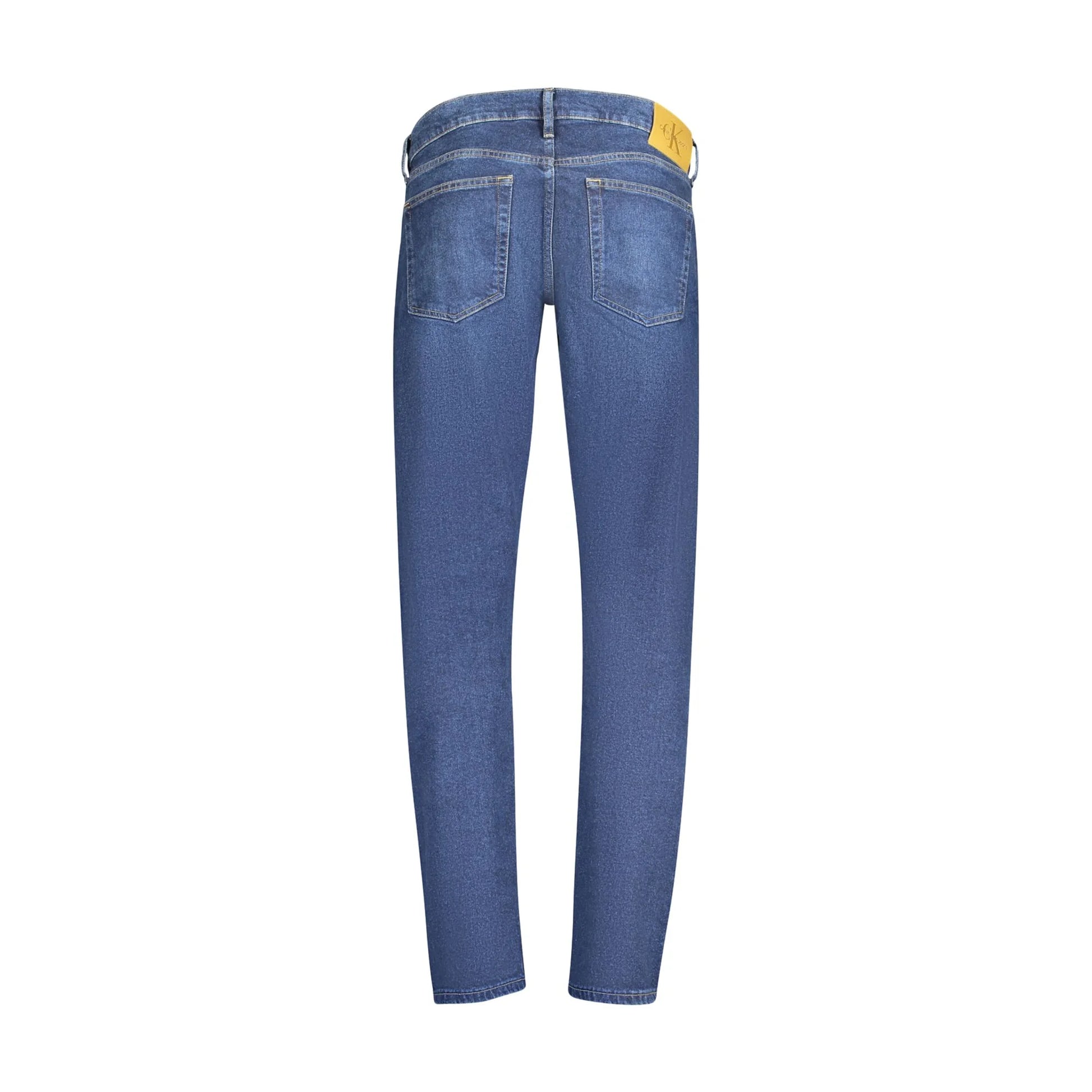Calvin Klein Jeans Uomo Blu Slim Tapered Logo - vista 2