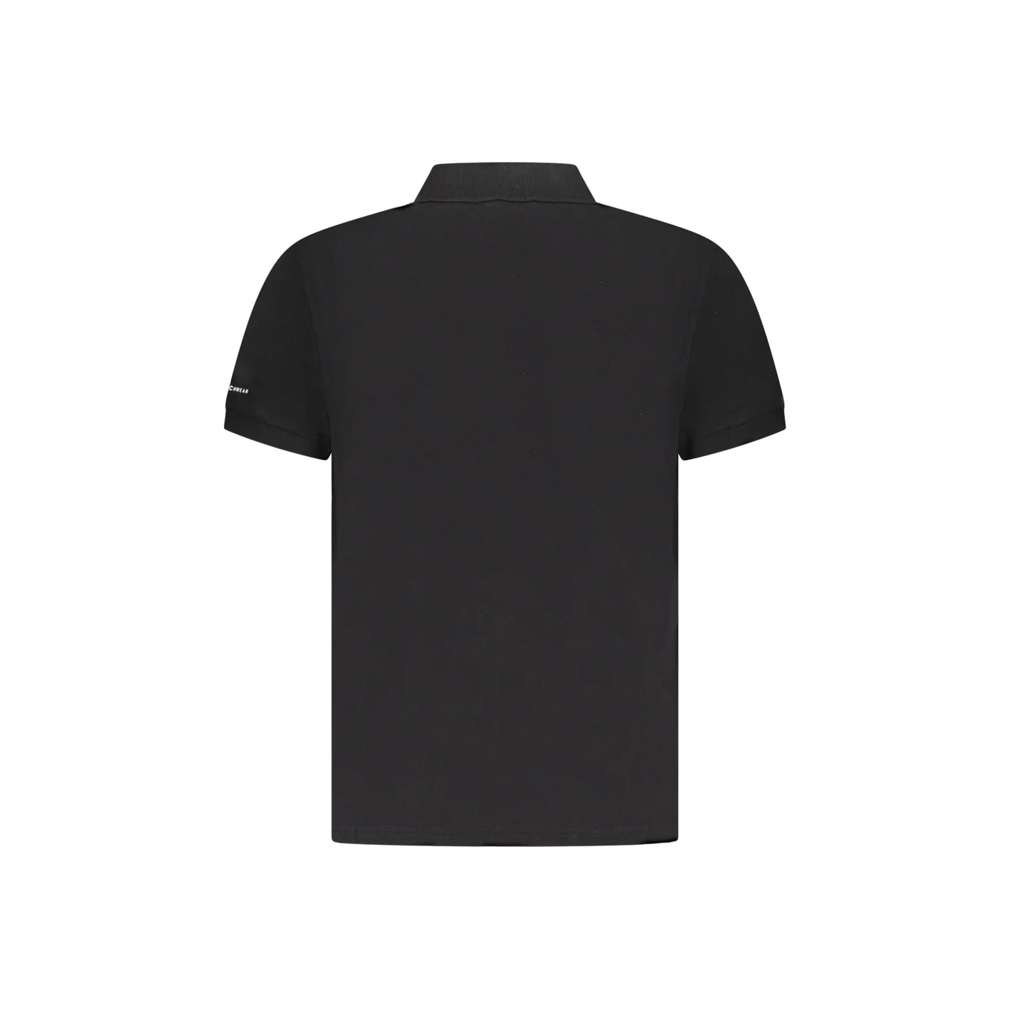 Trussardi Polo Maniche Corte Uomo Nera Stampa Logo nero - vista 2