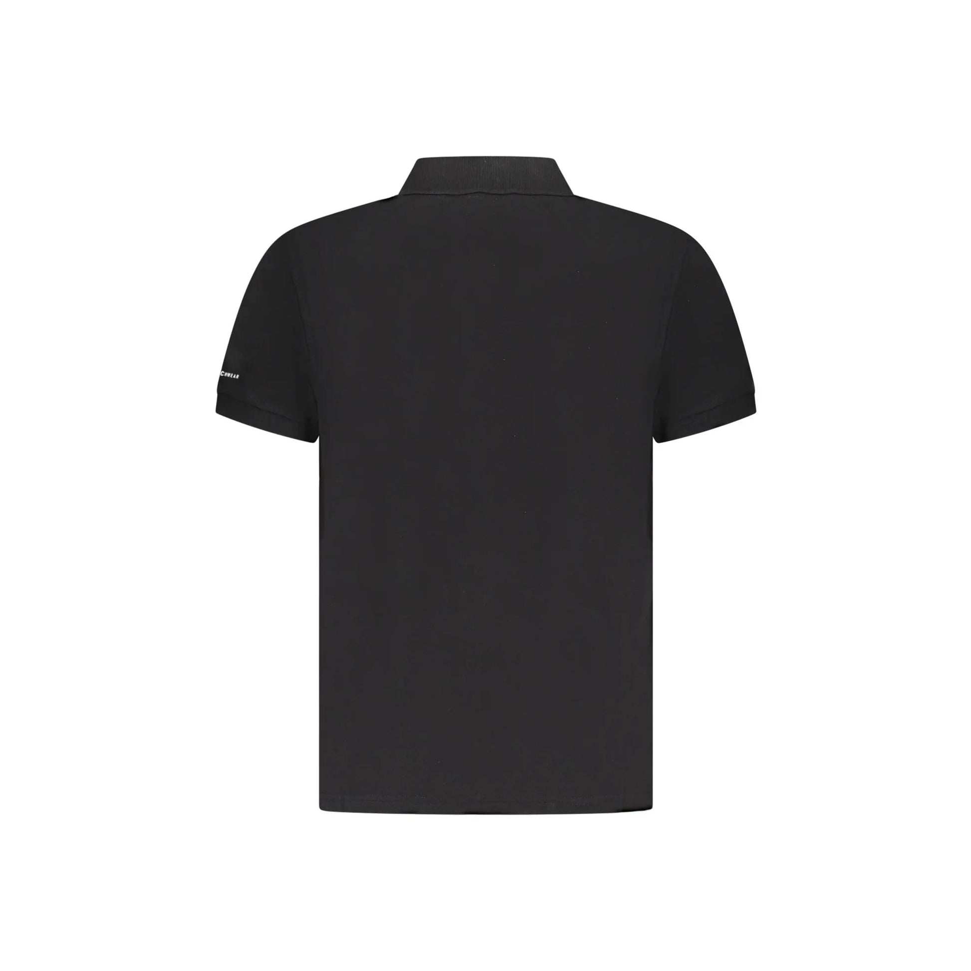 Trussardi Polo Maniche Corte Uomo Nera Stampa Logo nero - vista 2