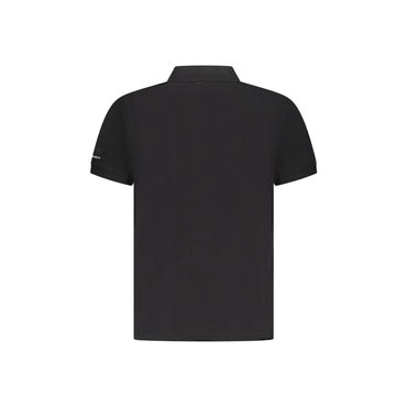 Trussardi Polo Maniche Corte Uomo Nera Stampa Logo nero - vista 2
