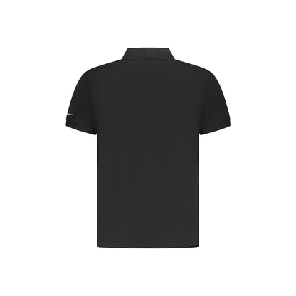 Trussardi Polo Maniche Corte Uomo Nera Stampa Logo nero - vista 2