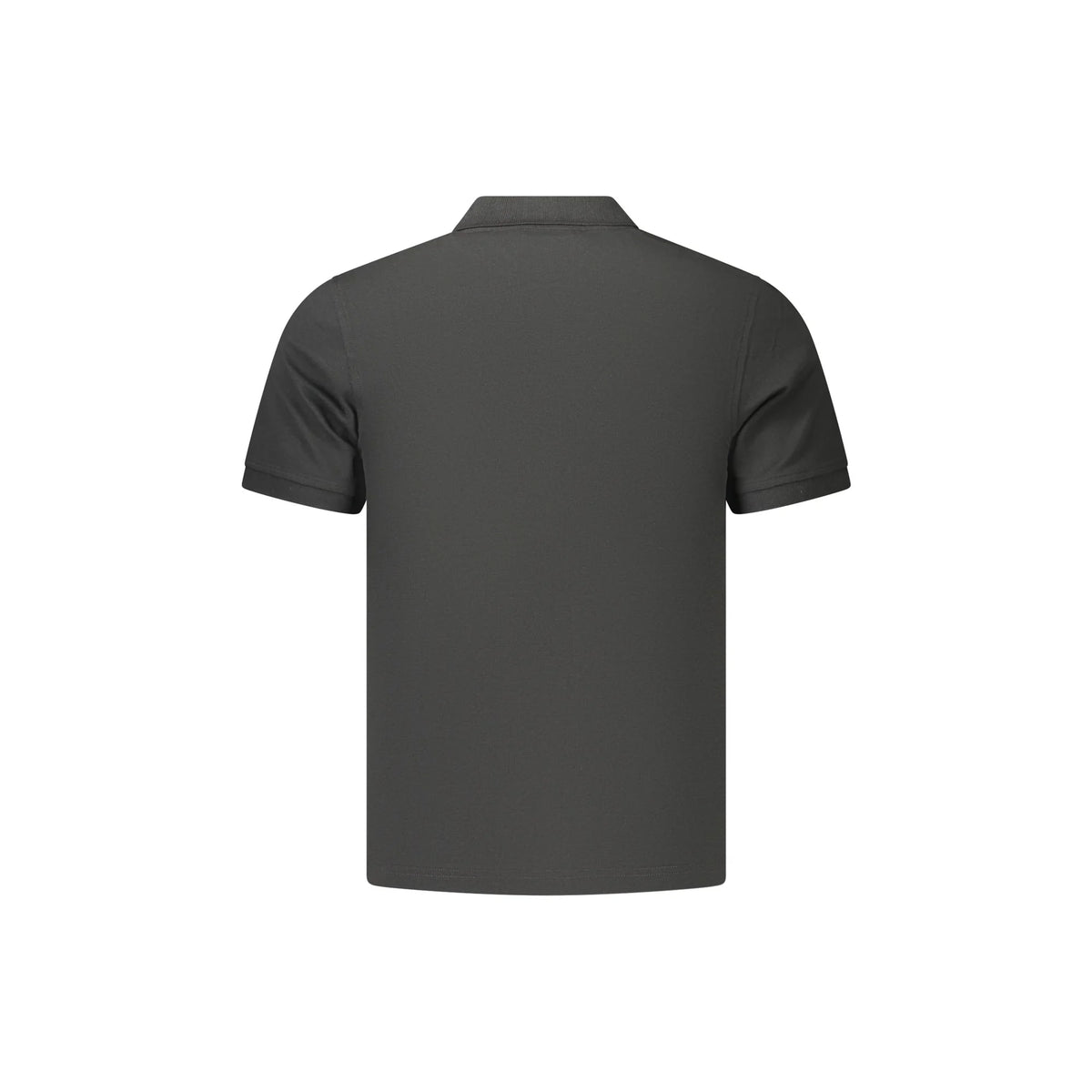 K-WAY POLO MANICHE CORTE UOMO NERO