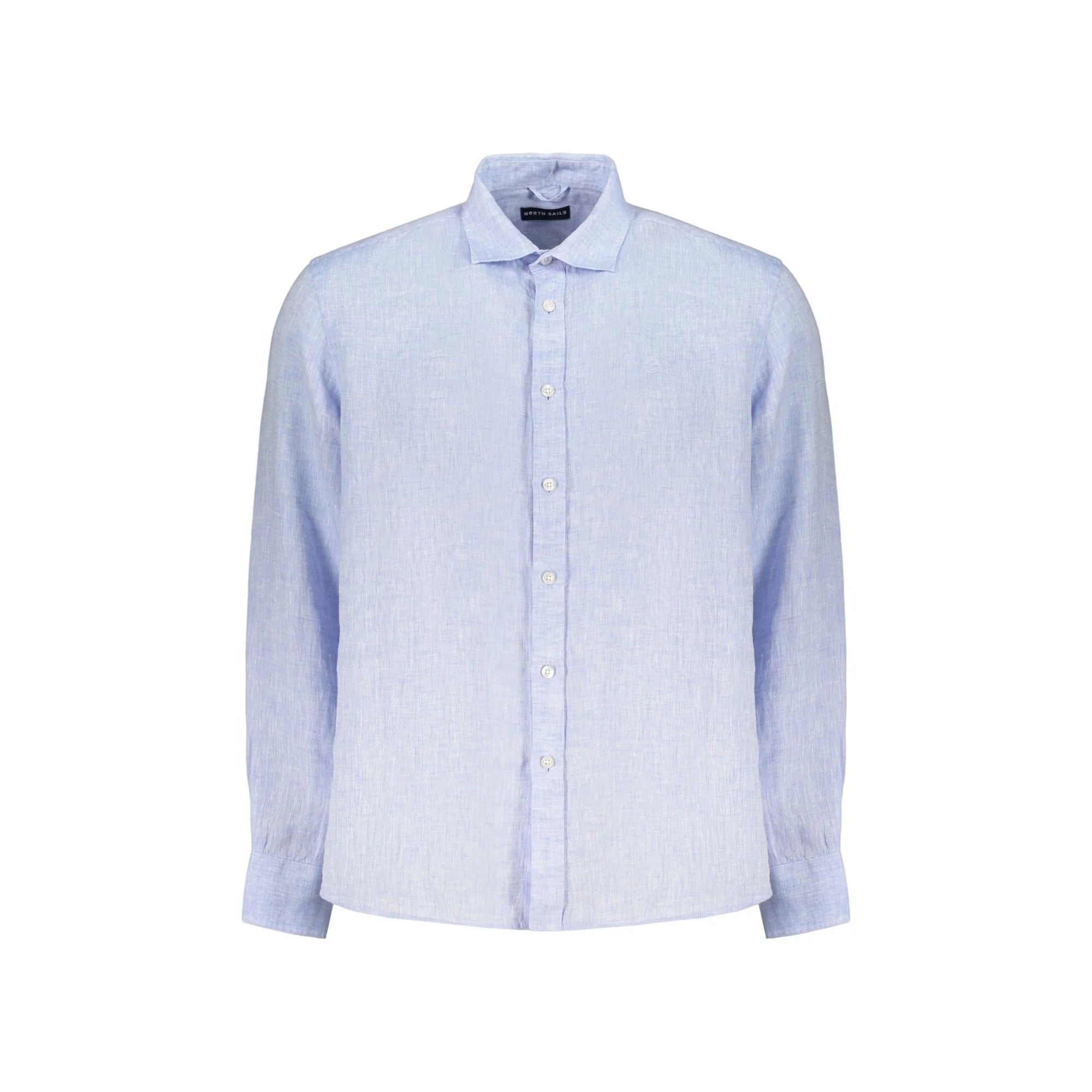 NORTH SAILS CAMICIA MANICHE CORTE UOMO AZZURRO