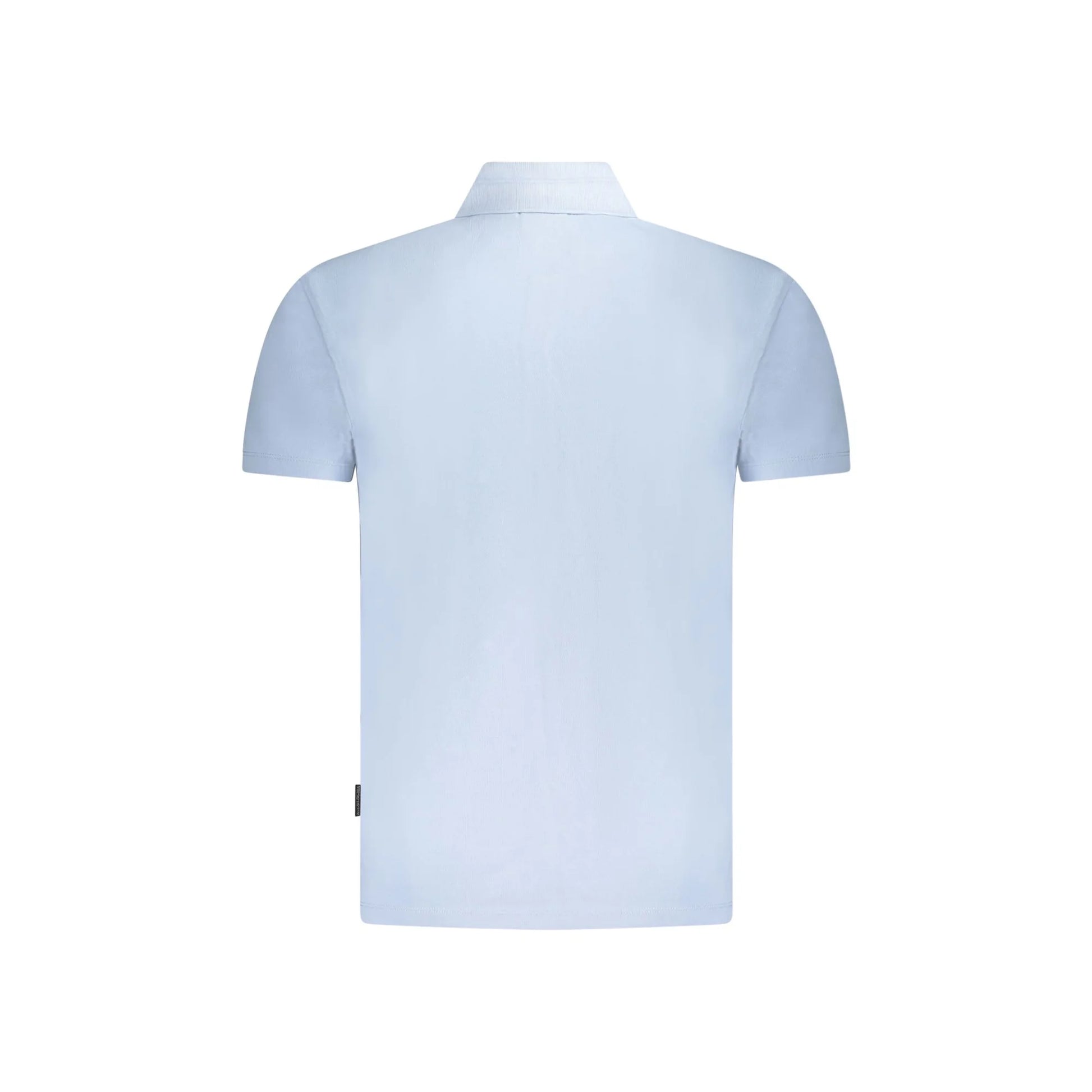 Napapijri Polo Maniche Corte Uomo Azzurra Ricamo azzurro - vista 2