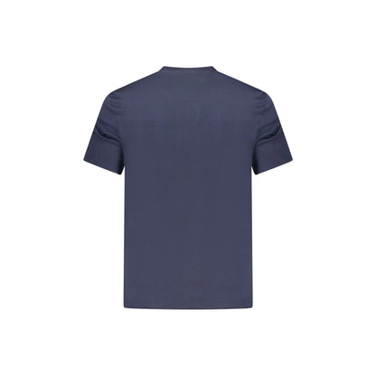 Calvin Klein T-Shirt Maniche Corte Uomo Blu Ricamo - vista 2