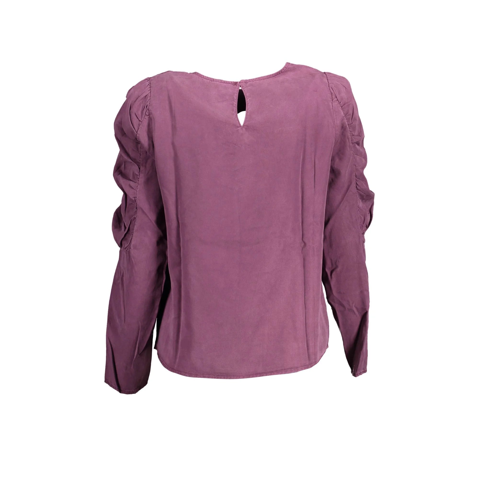 DESIGUAL CAMICIA MANICHE LUNGHE DONNA VIOLA