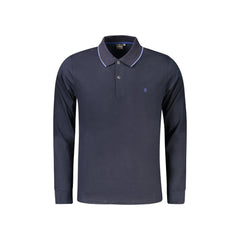 Coveri Moving Polo Maniche Lunghe Uomo Blu Ricamo