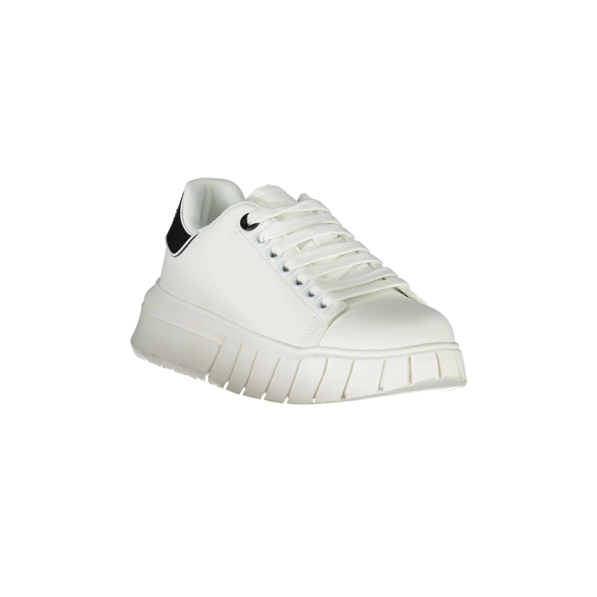 GAELLE PARIS Scarpe Sneakers Donna Bianche con Dettagli a Contrasto bianco - vista 2