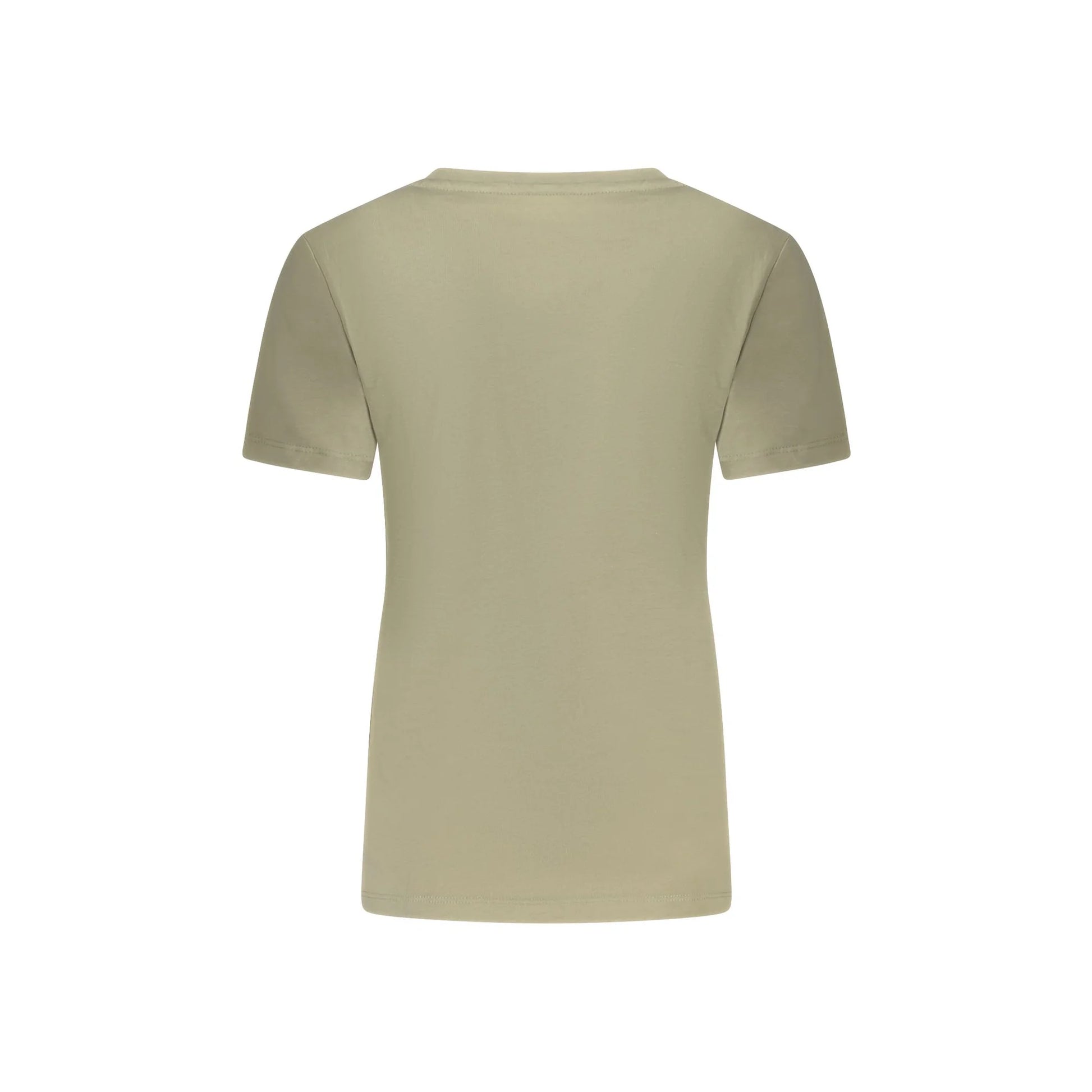 Guess Jeans T-Shirt Maniche Corte Donna Verdi Stampa Logo - vista 2