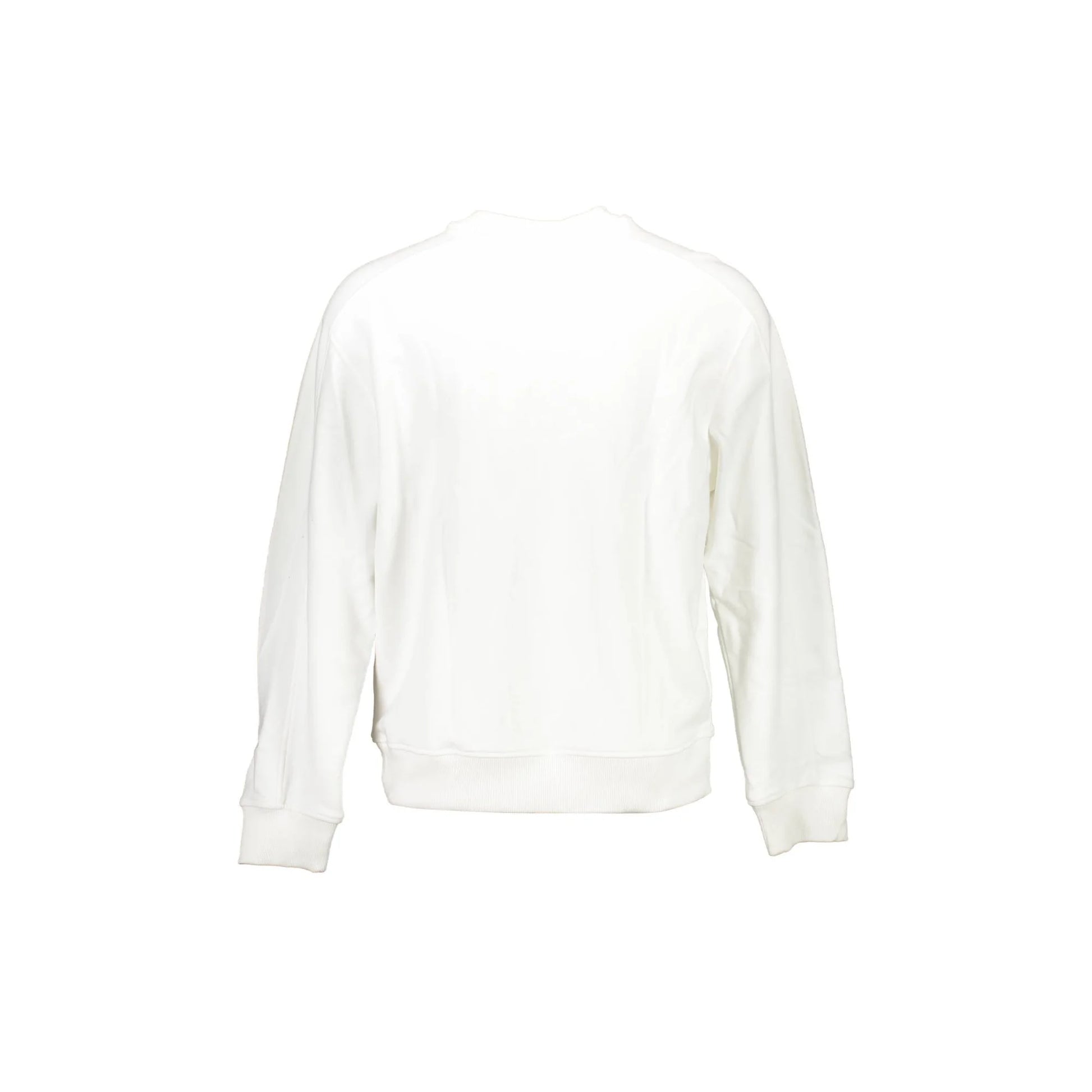 Calvin Klein Felpa Maniche Lunghe Uomo Bianca Stampa Felpe bianco - vista 2
