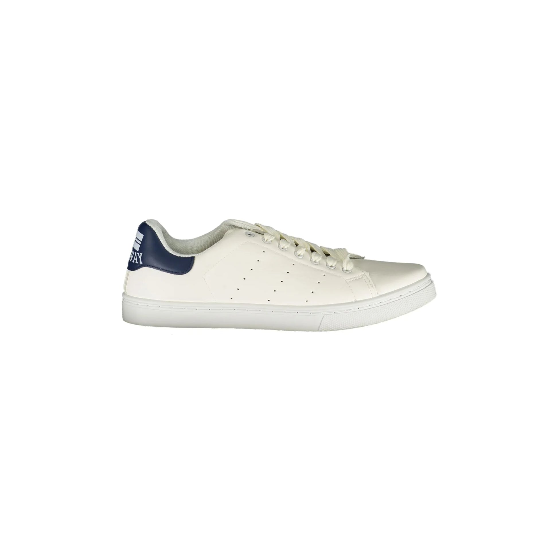 NORWAY 1963 Scarpe Sneakers Uomo Bianche con Dettagli a Contrasto Bianco - foto prodotto