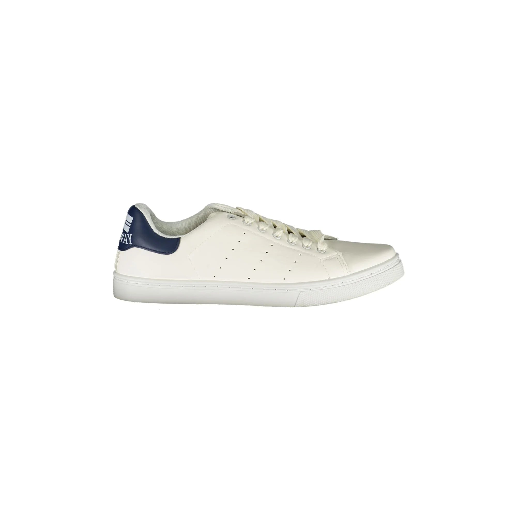 NORWAY 1963 Scarpe Sneakers Uomo Bianche con Dettagli a Contrasto Bianco - foto prodotto