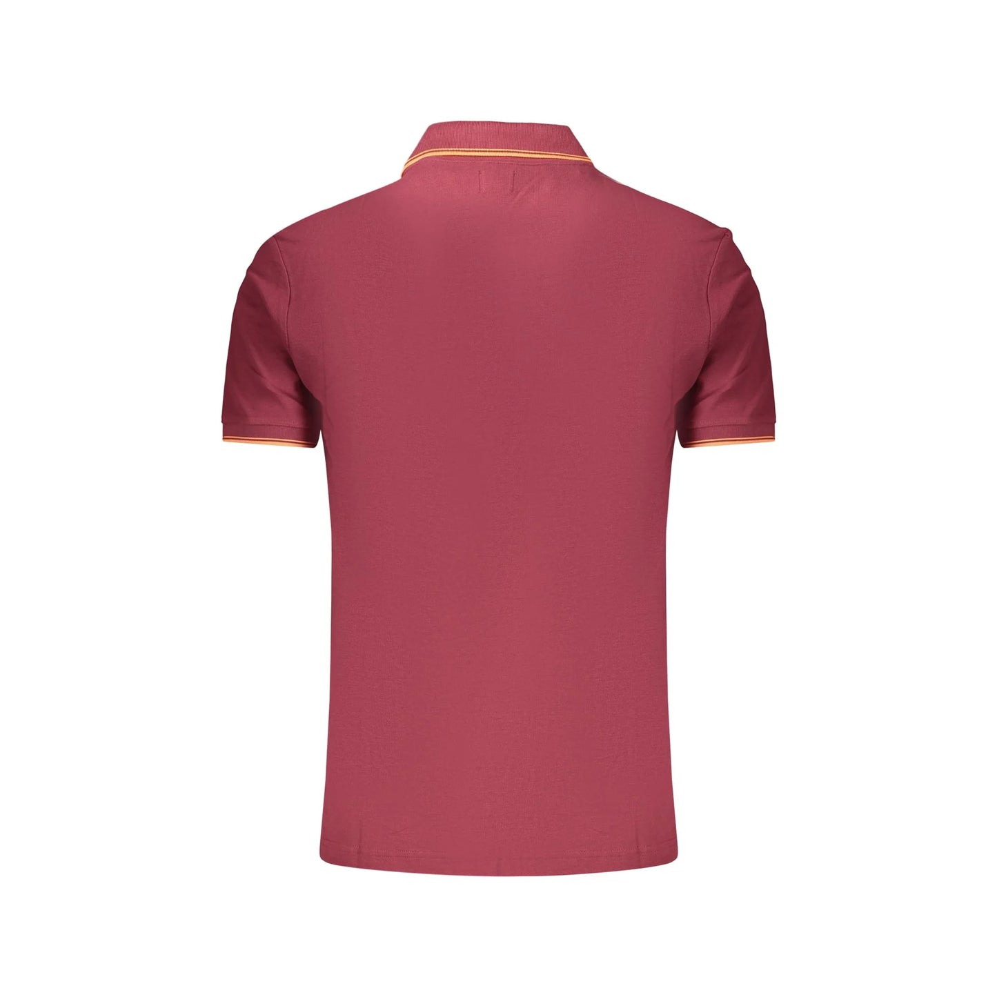 U.S. GRAND POLO MANICHE CORTE UOMO ROSSO