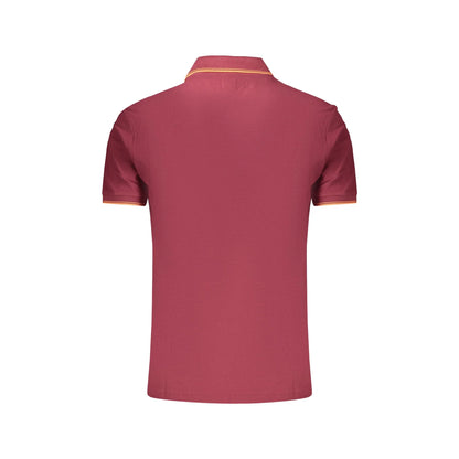 U.S. GRAND POLO MANICHE CORTE UOMO ROSSO